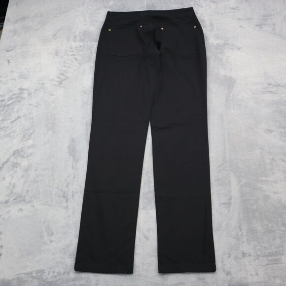 Just Jeans Pants Womens 7 Black Flat Front Comfort Straight Pockets Jeans - Picture 8 of 16